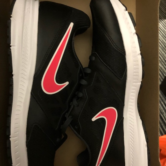 NIKE Downshifter 6 Black/Hyper Punch/Anthracite - Picture 5 of 8